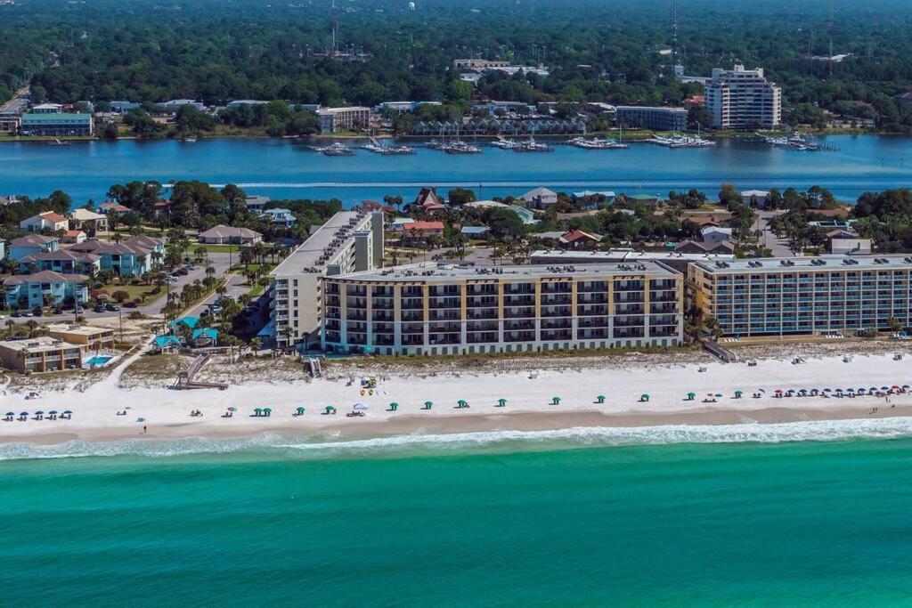 Beach Balcony View! Heated Pool! Villa Fort Walton Beach Luaran gambar