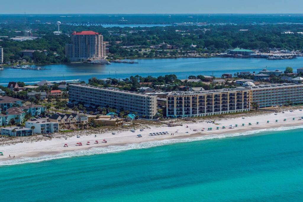 Beach Balcony View! Heated Pool! Villa Fort Walton Beach Luaran gambar